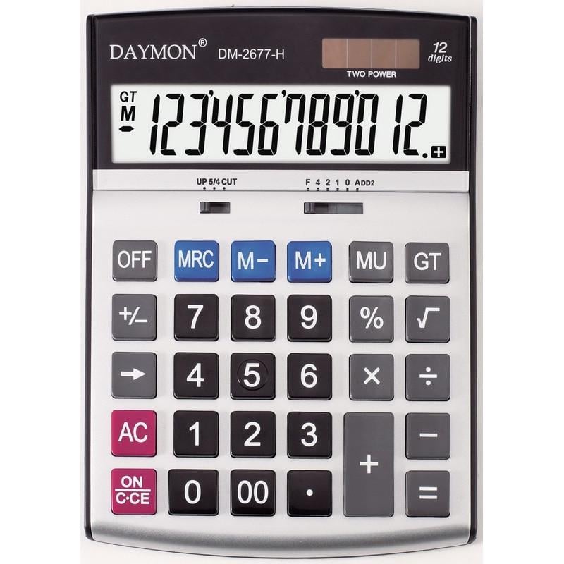 Калькулятор бухгалтерский Daymon DM-2677H
