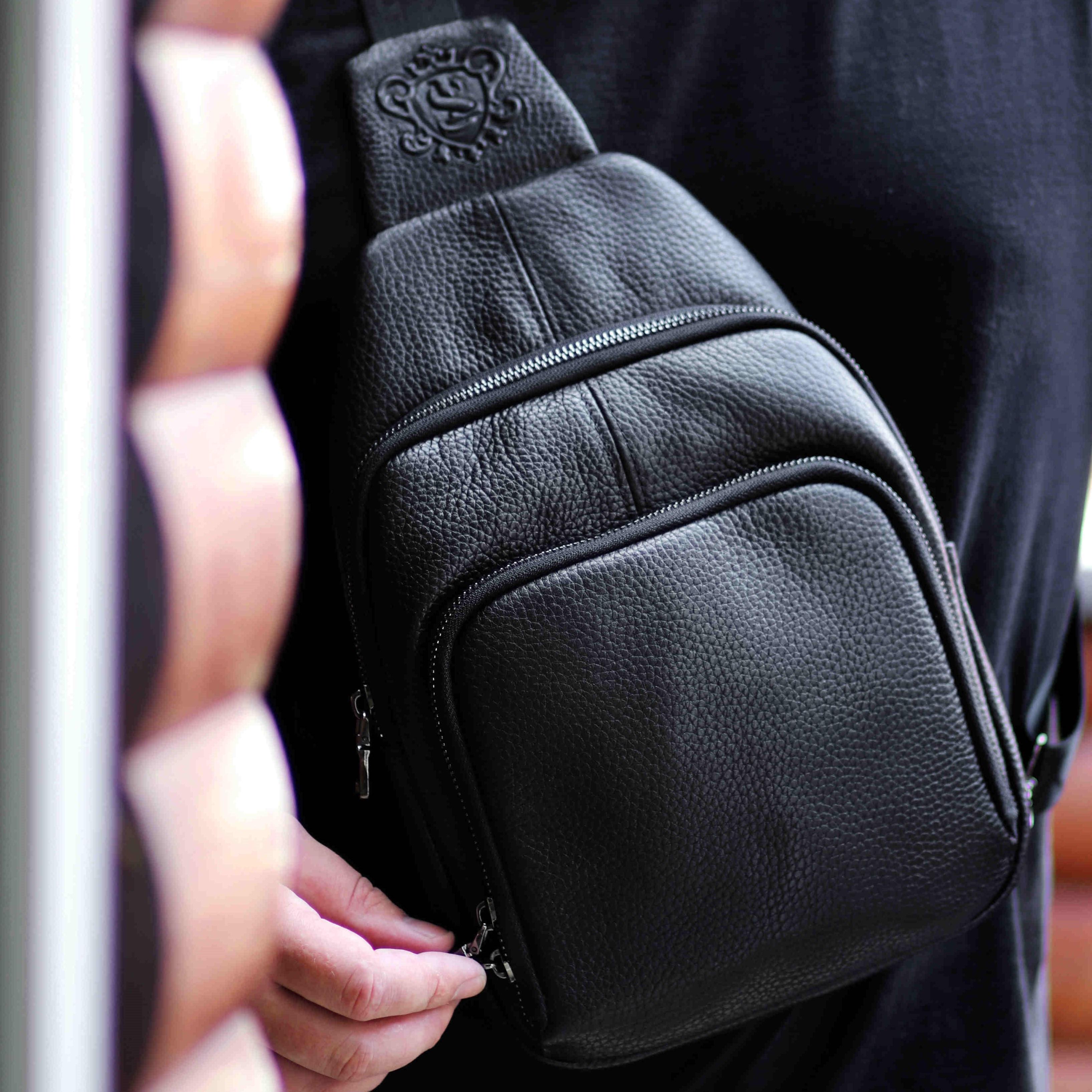 Сумка-слинг мужская (F_018_2) - фото 3