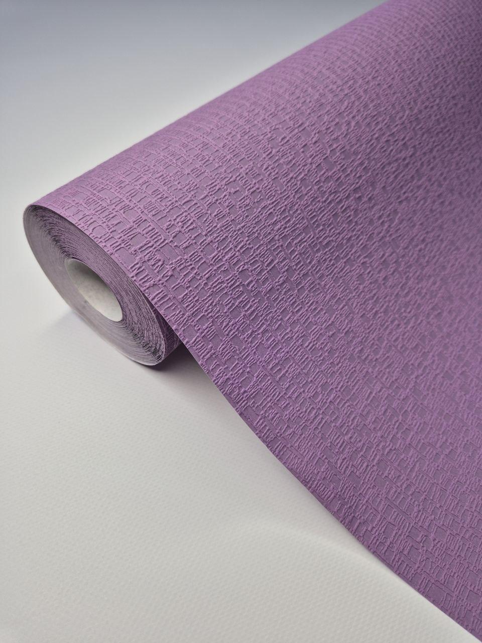 Шпалери вінілові Marburg 82041 однотонні для спальні/вітальні/дитячої/кухні 10x0,53 м Бузковий (2560401468) - фото 2 Шпалери вінілові Marburg 82041 однотонні для спальні/вітальні/дитячої/кухні 10x0,53 м Бузковий (2560401468) - фото 2