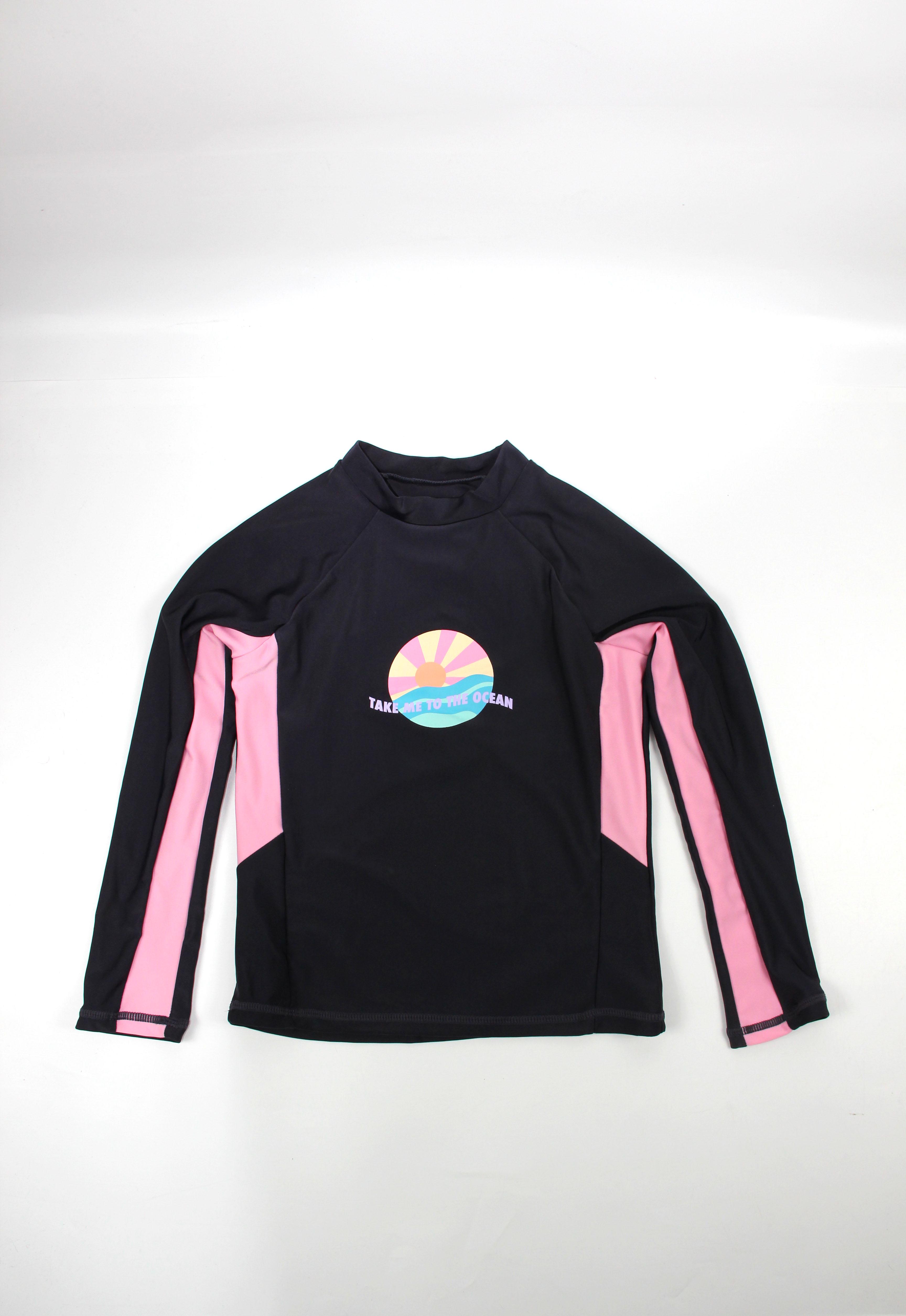 Купальный топ Primark 128 см Темно-синий (7643001)