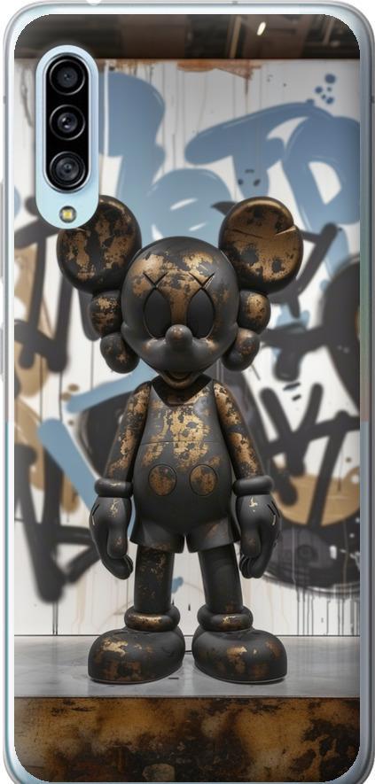 Чехол на Samsung Galaxy A90 5G Bronze kaws v2 (6098u-1800-42517)