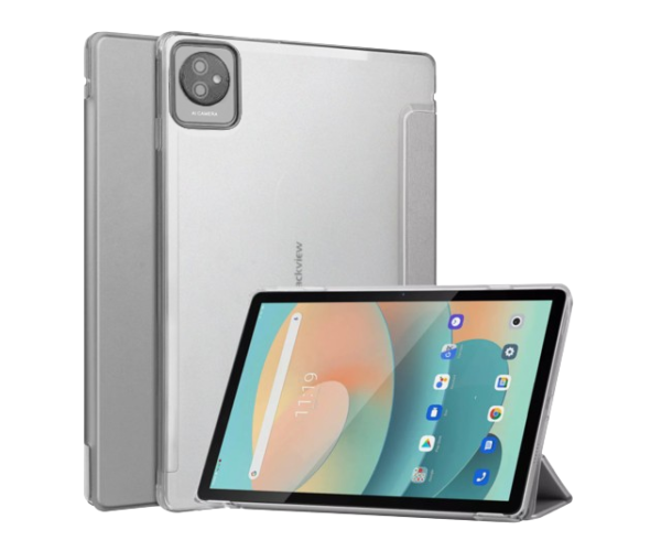 Чехол-книжка Glass Magnet Flip Cover для Blackview Tab 70 Wi-Fi/Tab 8 Срібний