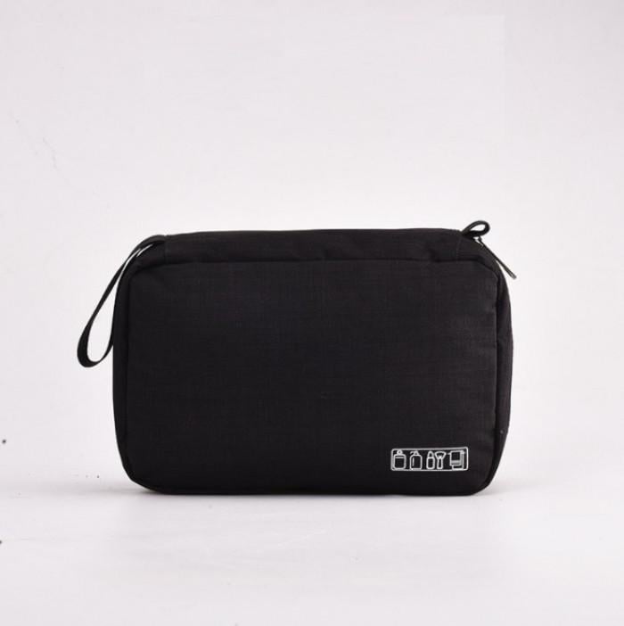 Косметичка раскладная дорожная с крючком Черный (ОКД-21-7)