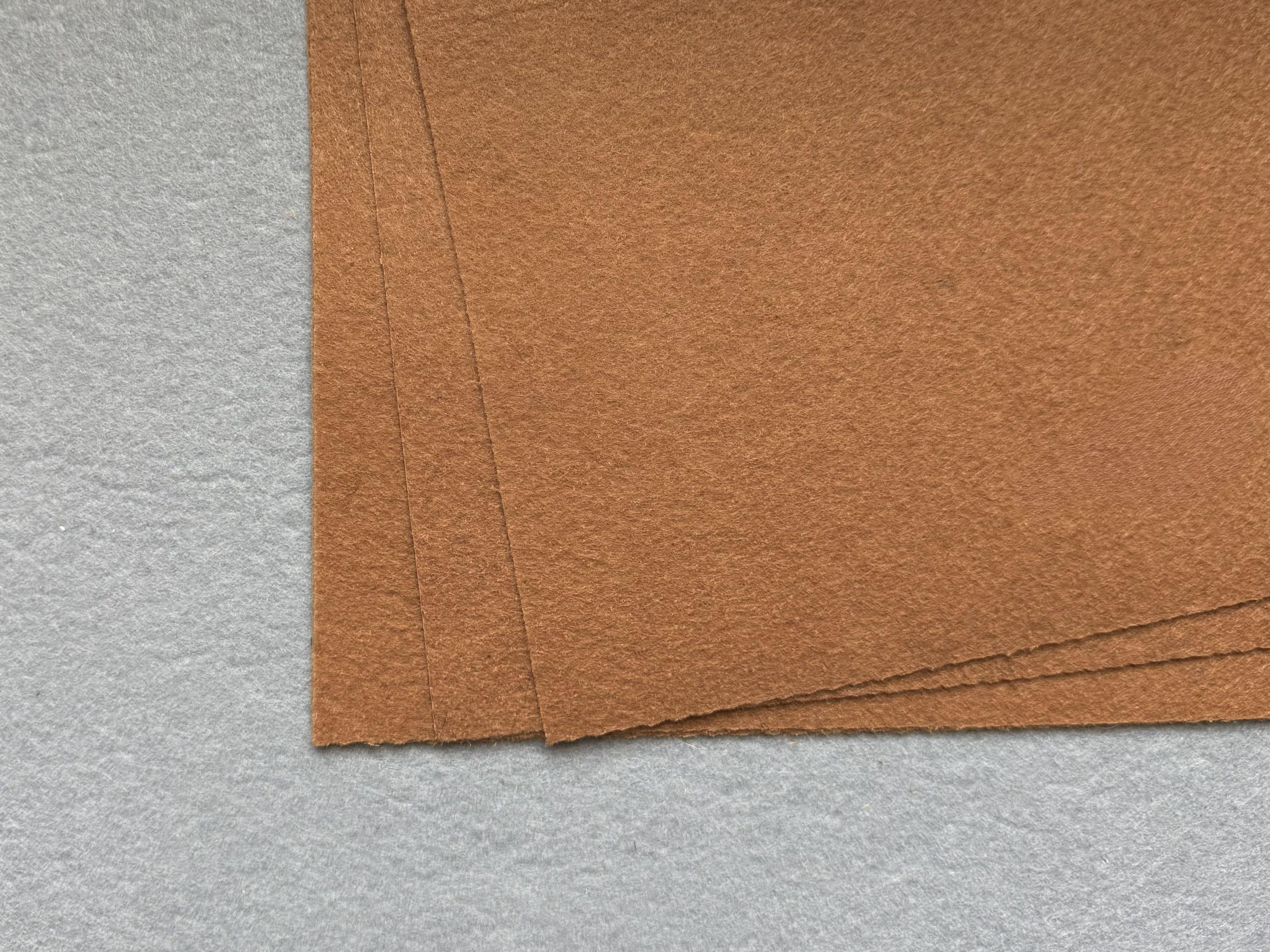 Фетр 1 мм А4#21 Светло-коричневый (18851)