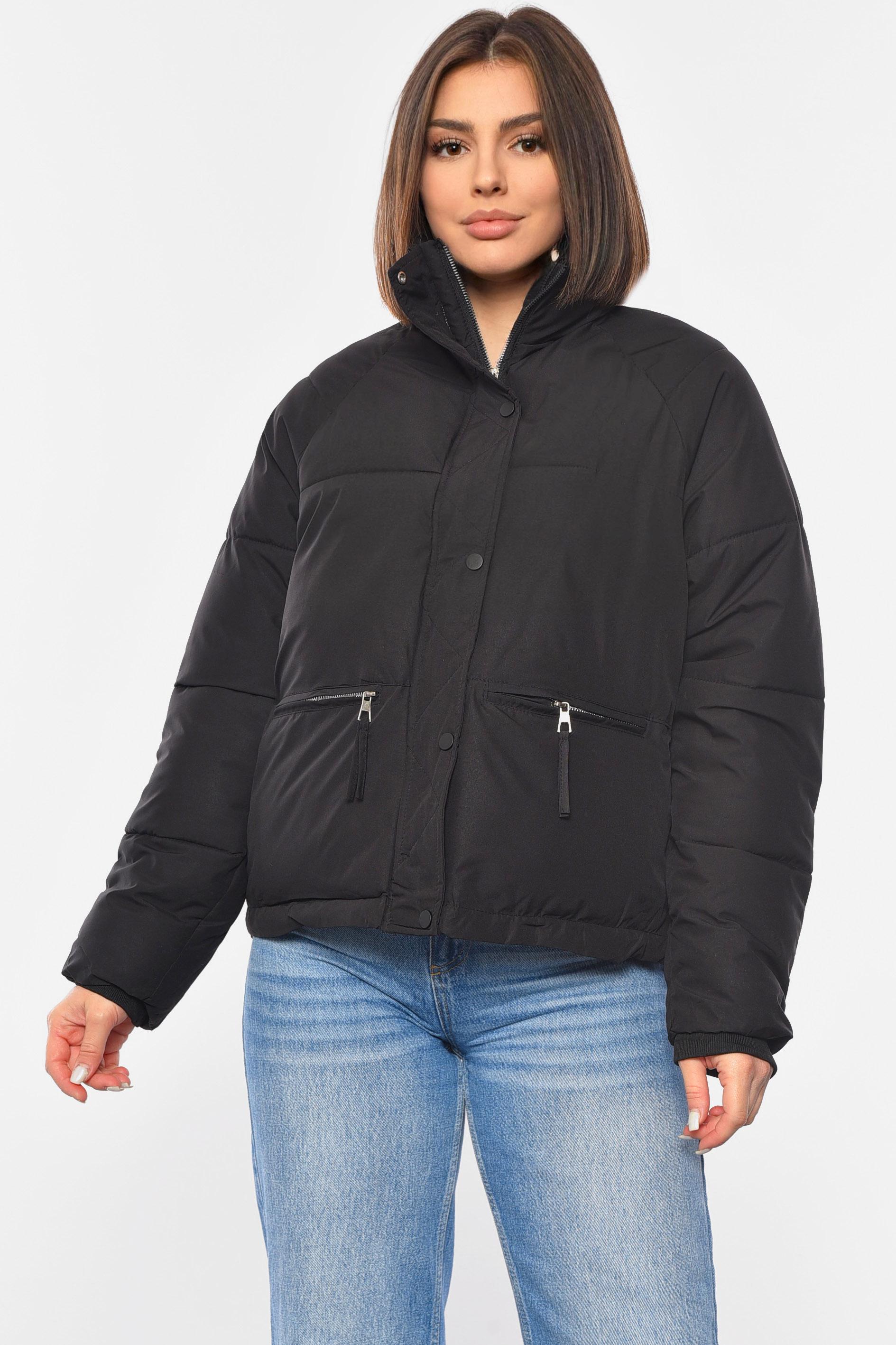 Куртка женская демисезонная XL Черный (192455)