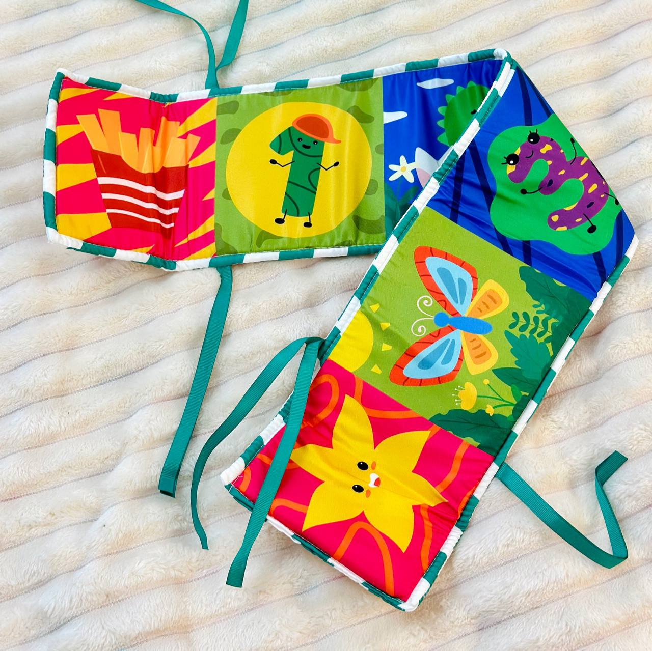 Бортик-книжка двухстороння Limo Toy QBX085A для немовлят (2427896838)