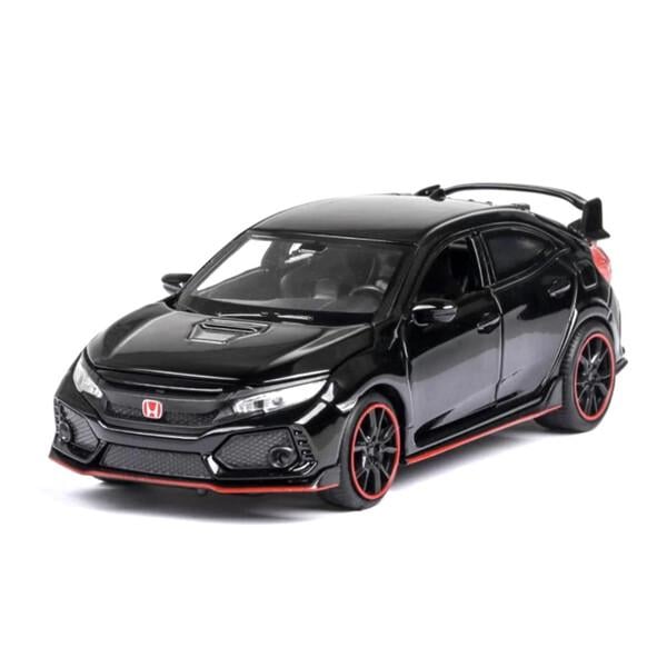 Игрушка машинка Honda Civic Type-R моделька 1:32 Черный (59446)