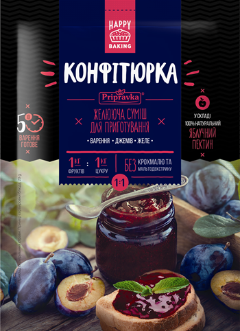 Смесь желирующая для варенья Приправка Конфитюрка 20 г (1879399716)