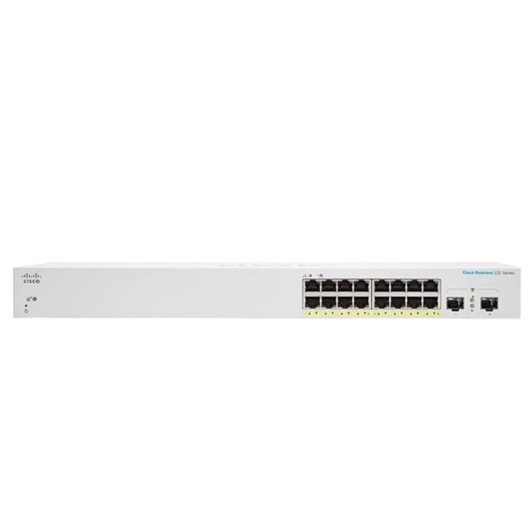 Комутатор Smart Cisco CBS220-16P-2G (27064253)
