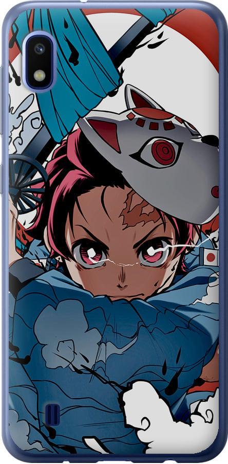 Чехол на Samsung Galaxy A10 2019 A105F Танджиро Камадо (5574u-1671-42517)