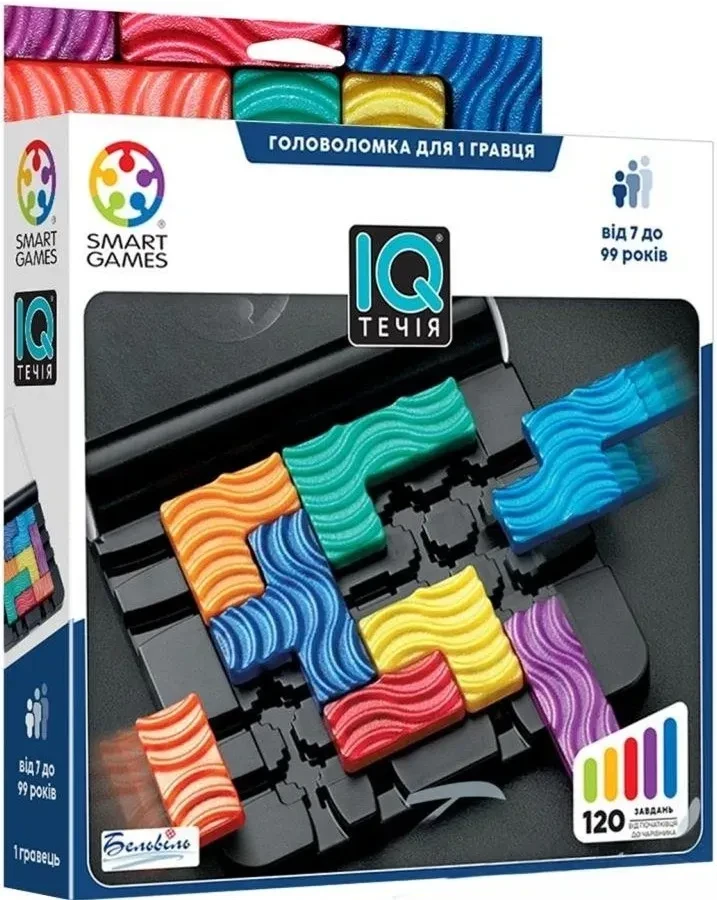Настольная игра "SmartGames IQ Течія" (3153894518)