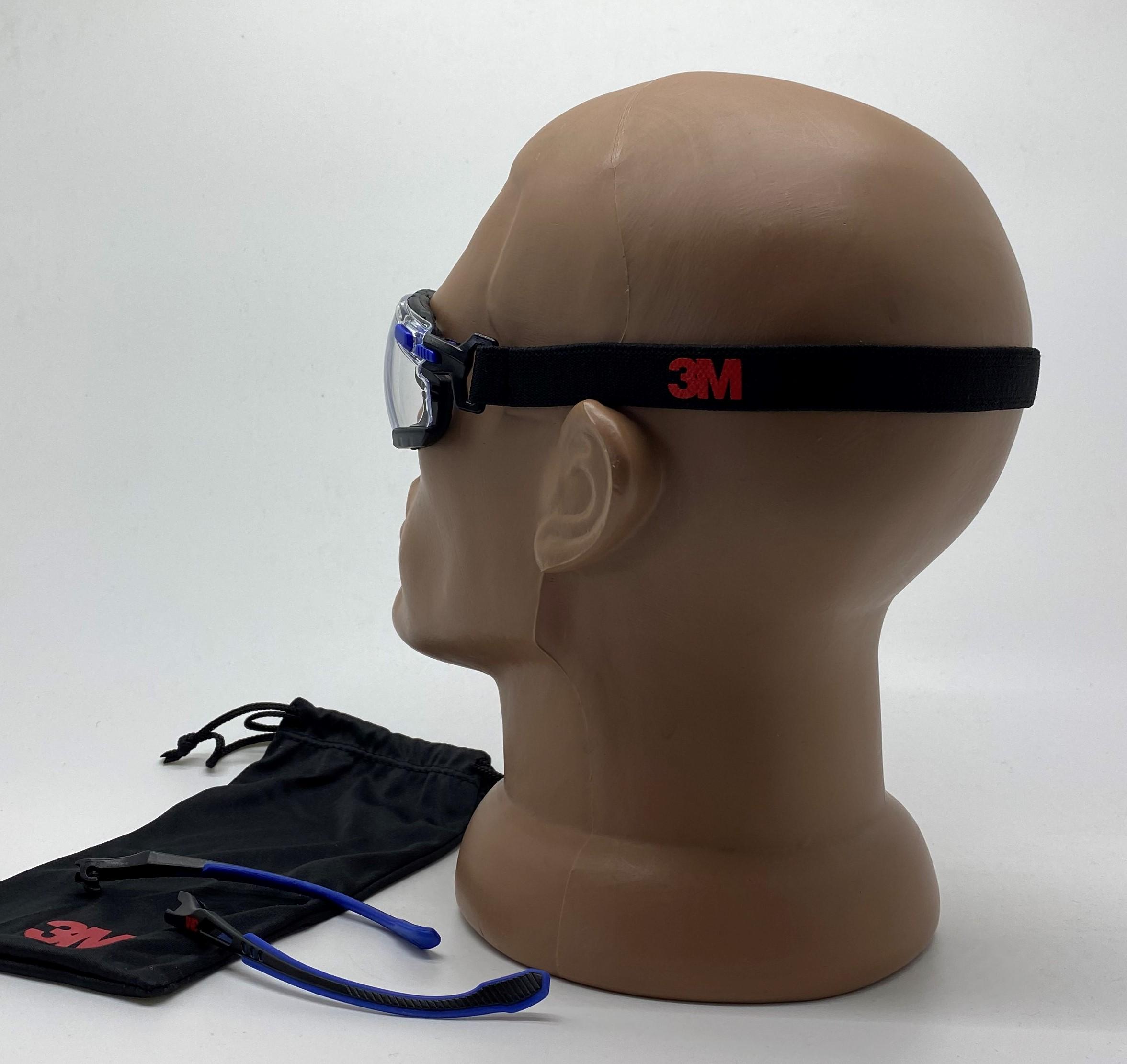 Очки защитные трансформеры 3M Solus Scotchgard 1000 с покрытием 3M Solus Scotchgard 1000 с покрытием - фото 3