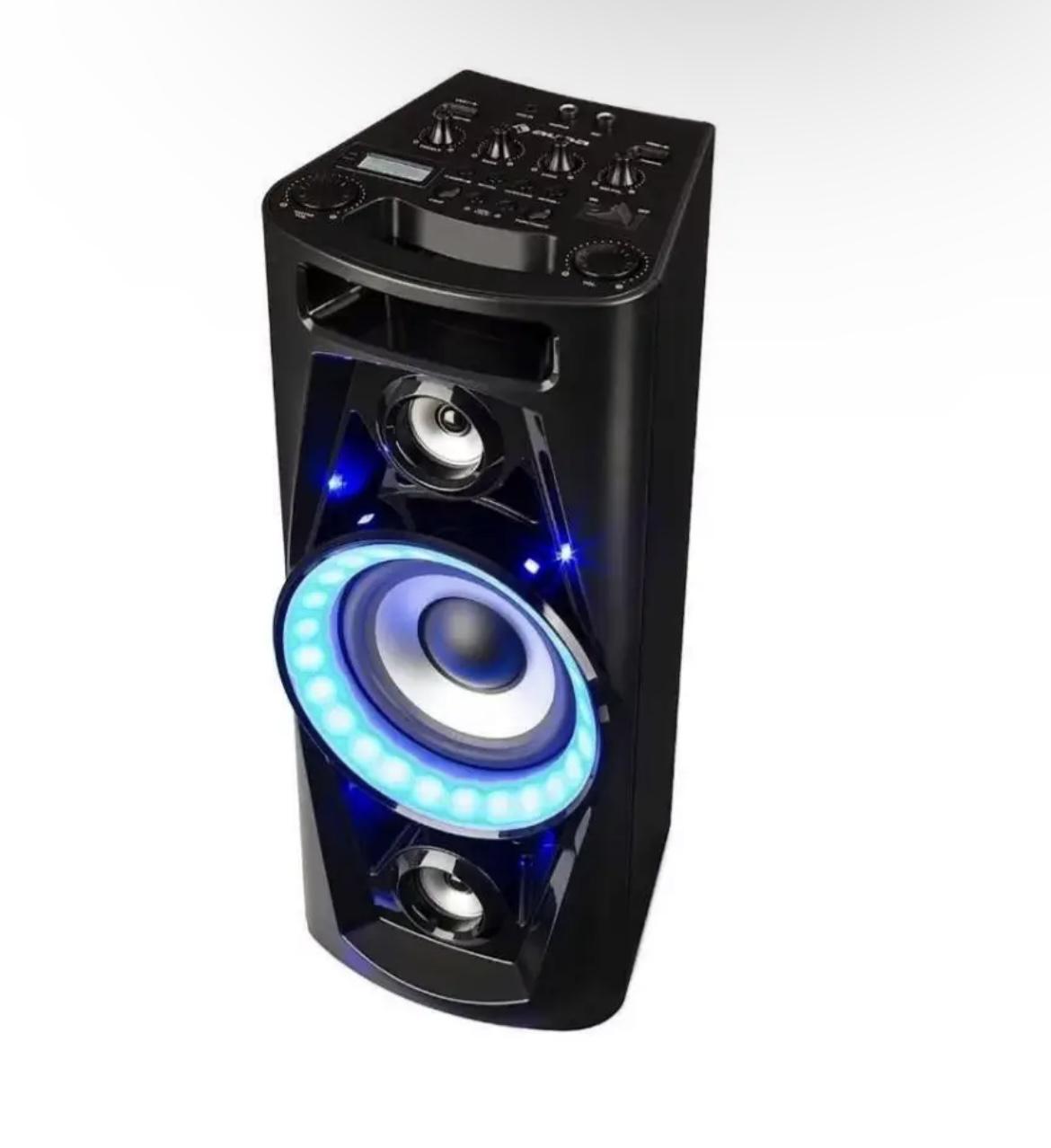 Аккумуляторная колонка Auna UltraSonic Pulse V6-40 с подсветкой 160 Вт (10031878)