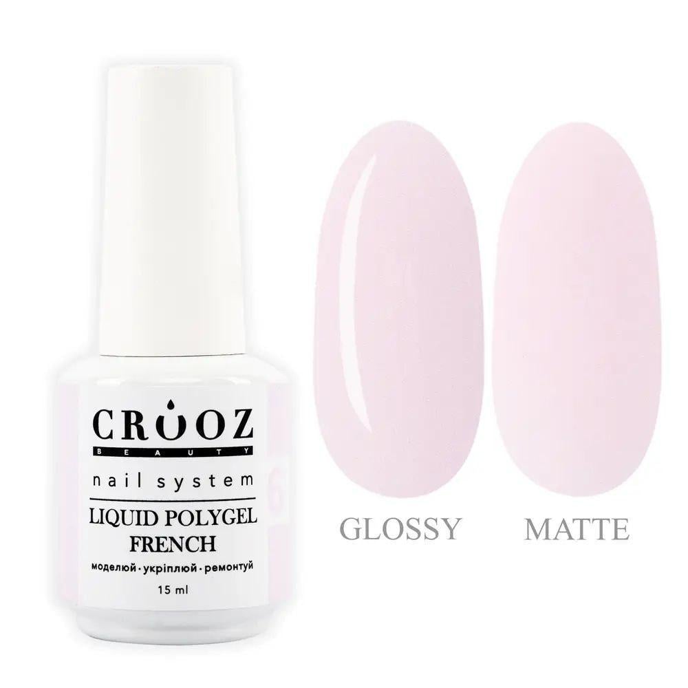 Полигель жидкий Crooz Liquid Polygel French №06 15 мл