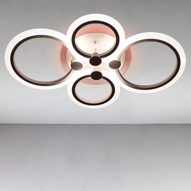 Люстра потолочная Lighthouse SL-15215/2/2 RGB WT LED 80W 110х620х400 мм Белый