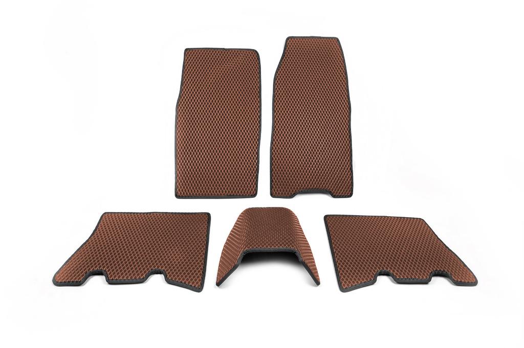 Коврики EVA Digital Designs для Jeep Grand Cherokee WJ 1999-2004 гг. этилвинилацетат Коричневый