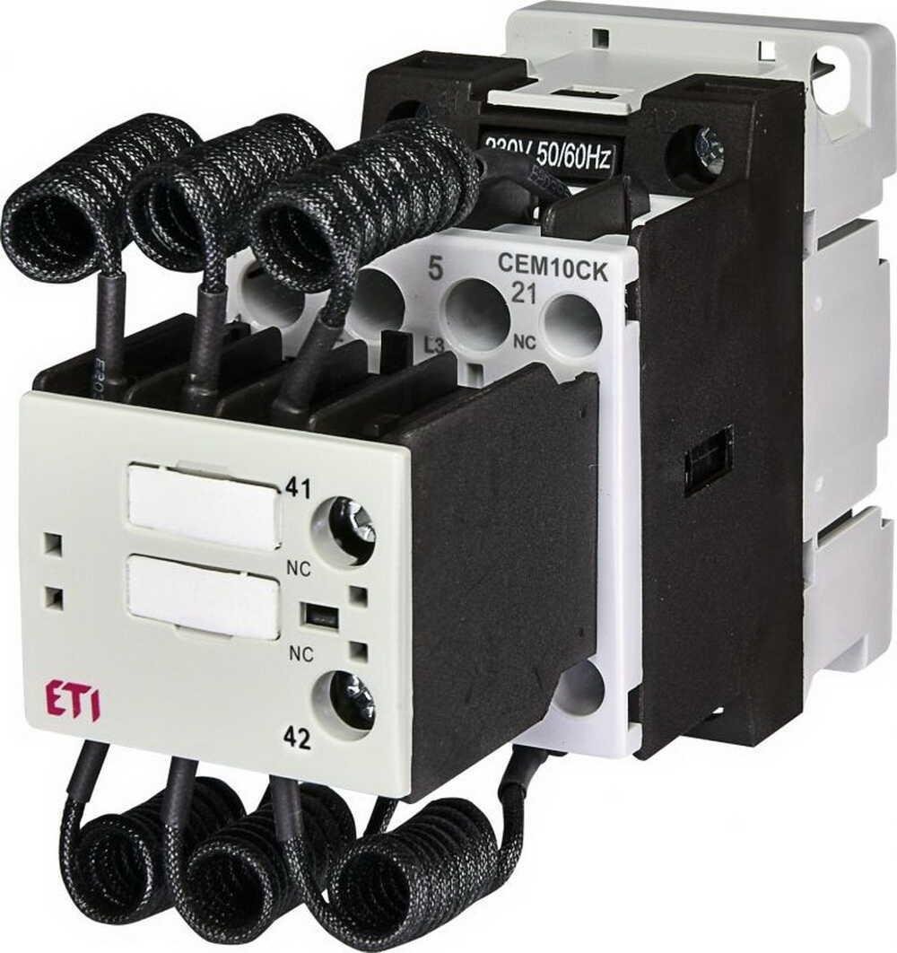 Контактор ЕТІ CEM 10CK.02N 10 кВар 400-440V (4643816)