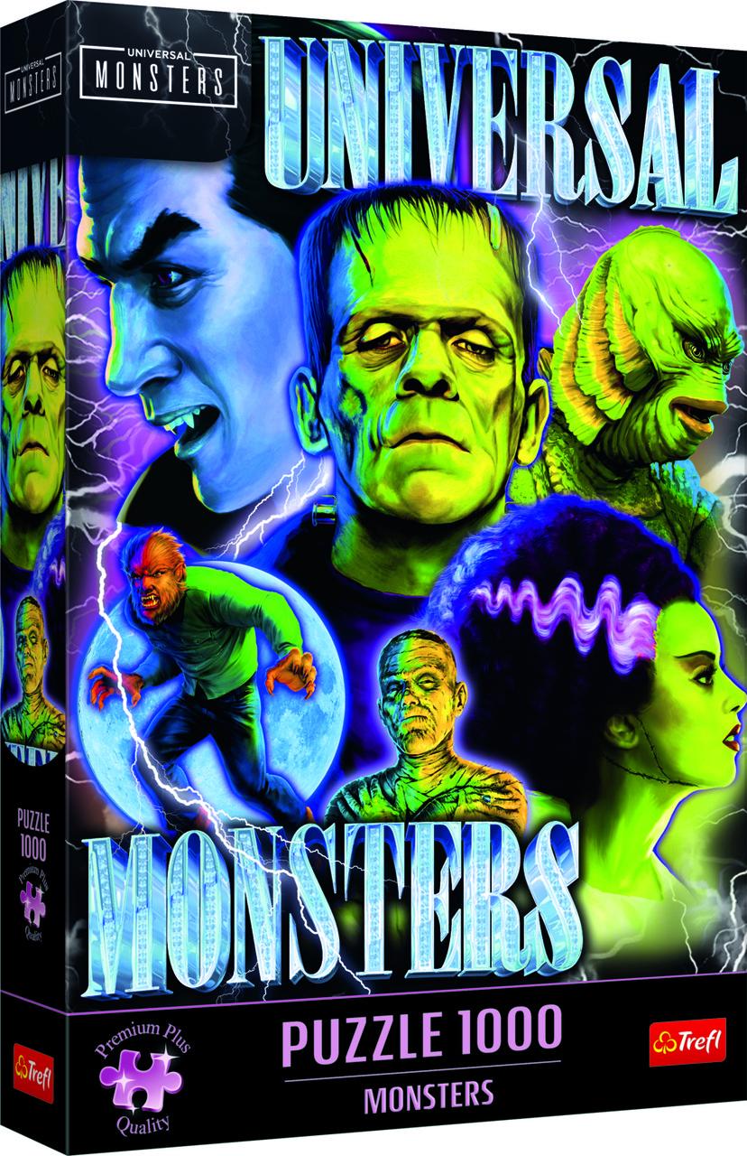 Пазли Trefl Монстри 12070 1000 елементів в коробці (5900511120707)