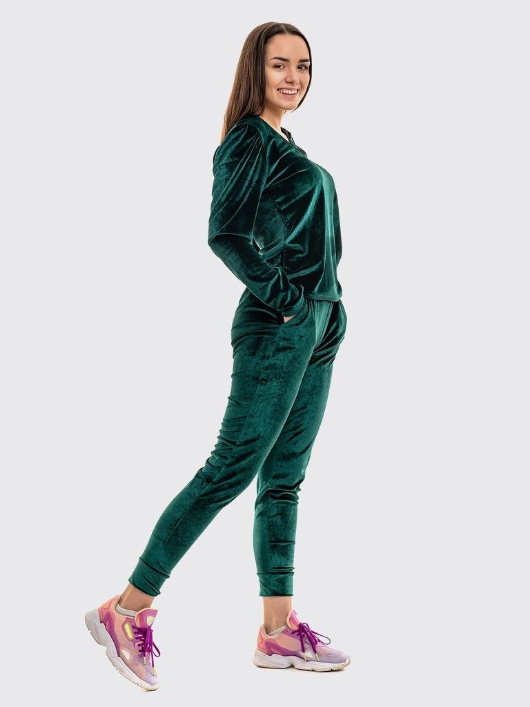 Костюм кофта+штани Rue Paris 24146П 40 зелений (3331109413564)
