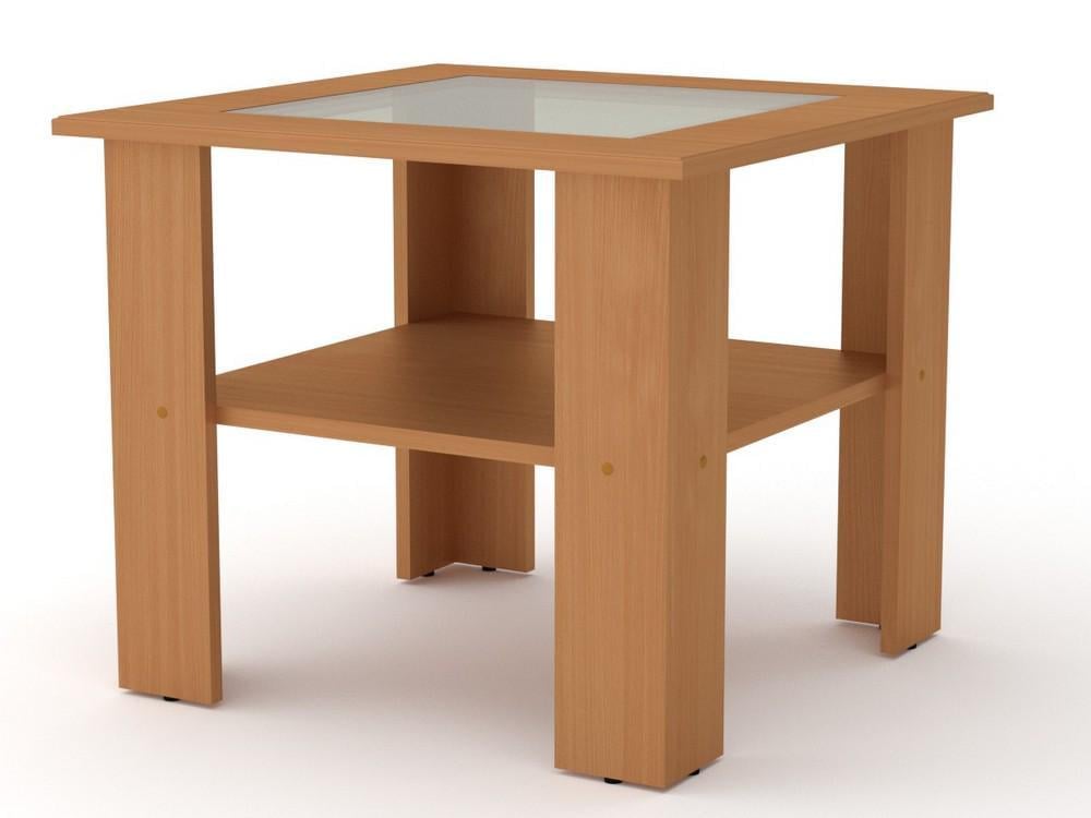 Стол журнальный Компанит Мадрид МДФ Ольха