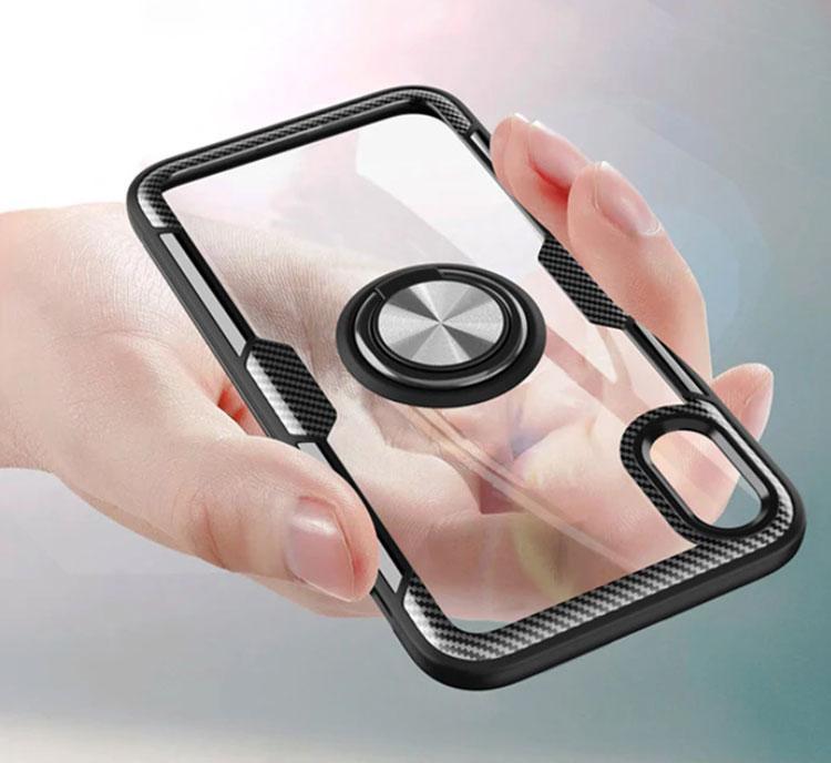 Чохол Primolux Ring Magnetic Stand для Apple iPhohe Xr - Black - фото 4