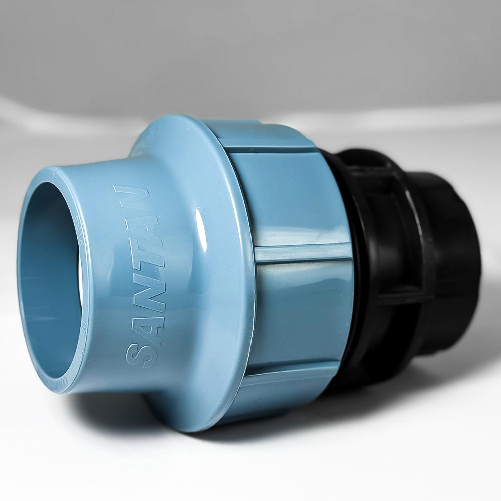 Муфта затискна SANTAN з внутрішнім різьбленням 63 мм х 2" (324153) - фото 3 Муфта затискна SANTAN з внутрішнім різьбленням 63 мм х 2" (324153) - фото 3