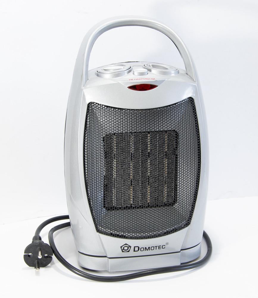 Обігрівач Domotec MS5905 функція повороту два режими 750/1500 W