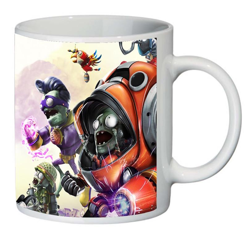 Чашка с принтом Растения против зомби 001 (2404220297)