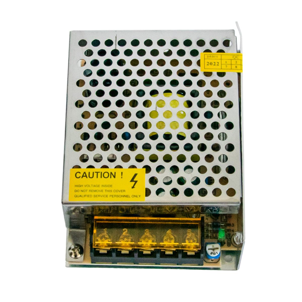 Блок живлення Імпульсний Power Supply S-60-12 12 В 5A 60 Вт AC-DC Silver (1009899) - фото 5