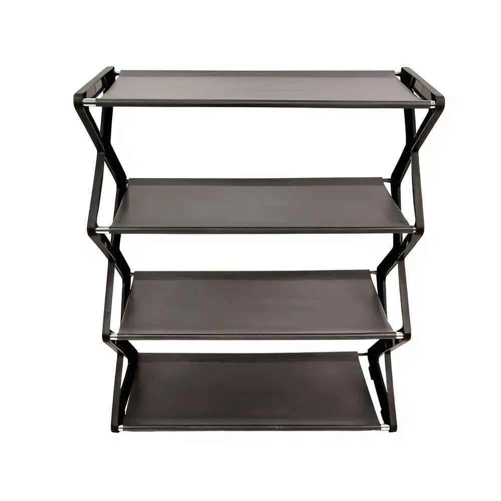 Полка напольная Stenson R97358 для хранения обуви 42х18,5х50 см Черный (612505) - фото 2 Полка напольная Stenson R97358 для хранения обуви 42х18,5х50 см Черный (612505) - фото 2