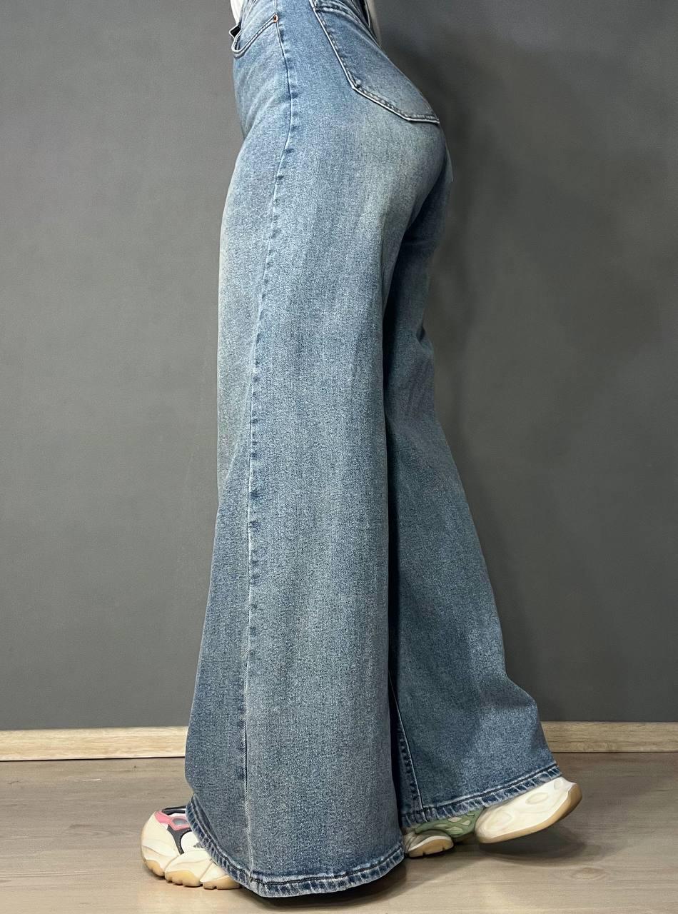 Джинсы женские Allure 6701 клеш р. 31 Синий (26675087) - фото 2