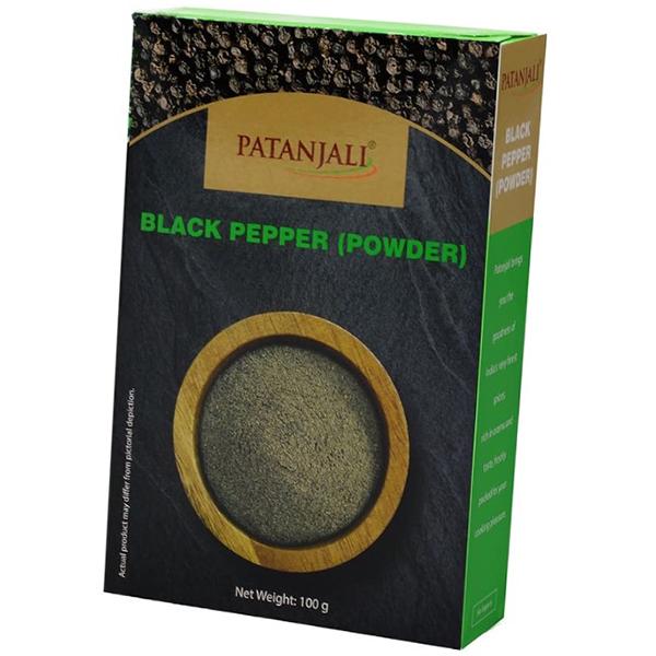 Перець чорний мелений Patanjali Black Pepper Powder 100 г (05635015)