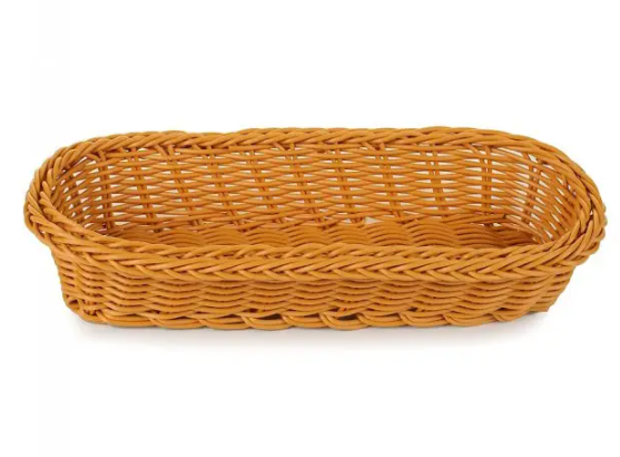 Корзинка для столовых приборов плетена 27х12 см (00376)