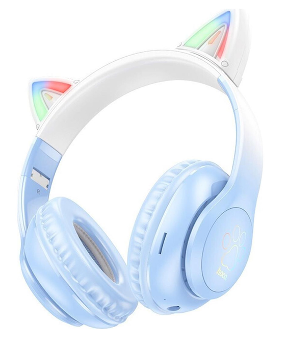 Навушники бездротові Hoco W42 Вушка Блакитний