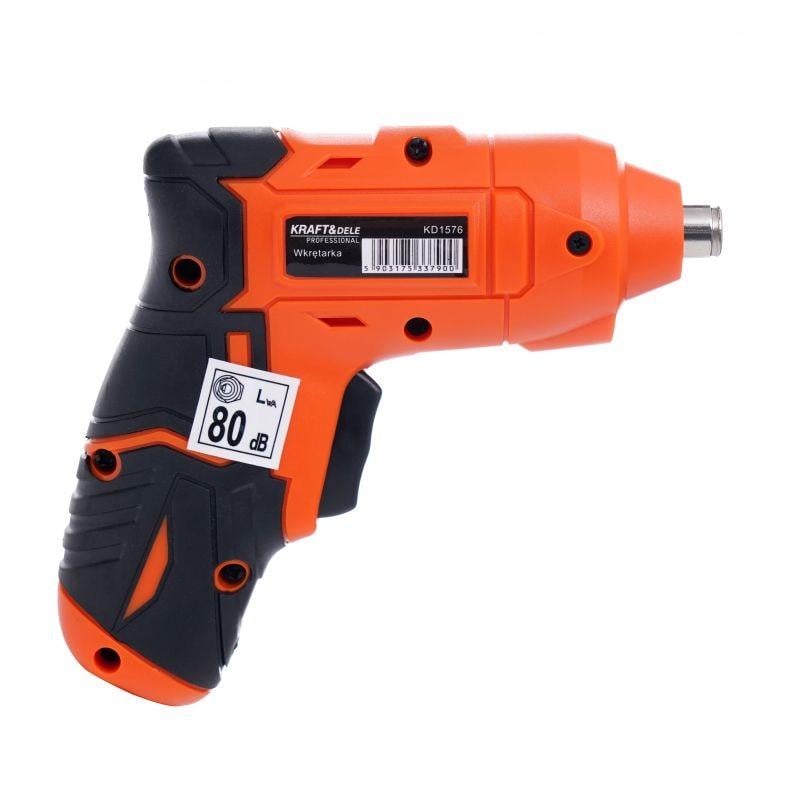 Викрутка акумуляторна Kraft Dele KD1576 800 мАг 3,6 В 250 об/хв - фото 3 Викрутка акумуляторна Kraft Dele KD1576 800 мАг 3,6 В 250 об/хв - фото 3