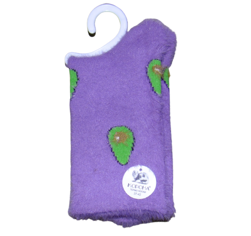 Носки кашемировые Корона 2612 Горох р. 37-42 Сиреневый (1666068714)