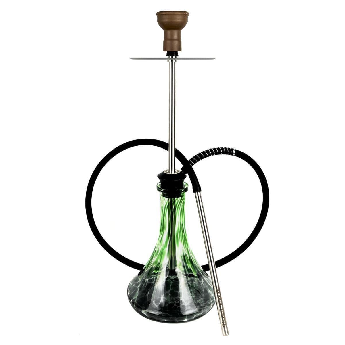 Кальян Tiaga Hookah Classic Silver Craft XL Green