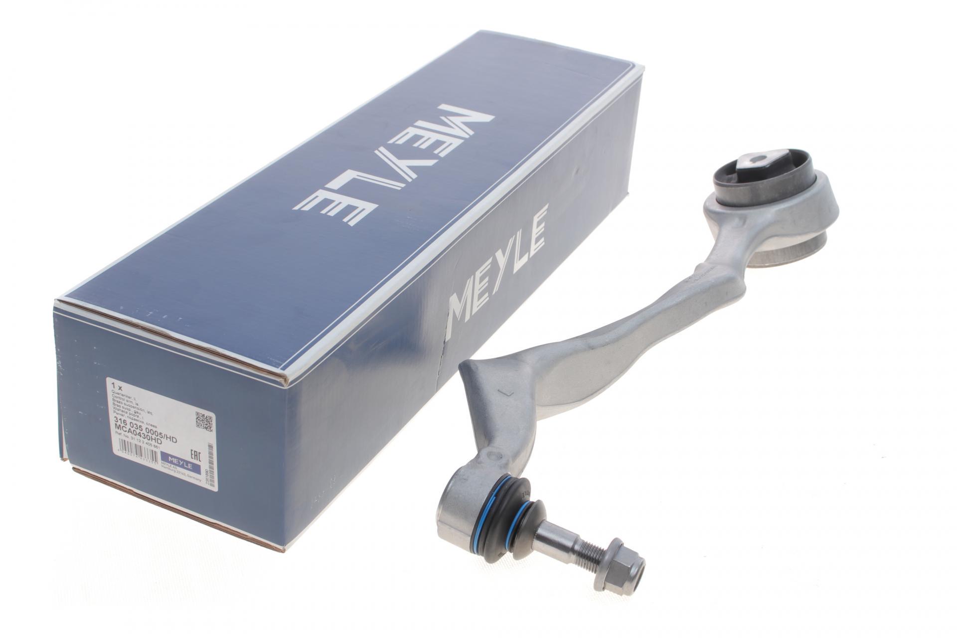 Важіль підвіски Meyle передній/знизу/спереду L BMW 1 E81/3 E90-E93/X1 E84 04- (316 035 0005/HD)