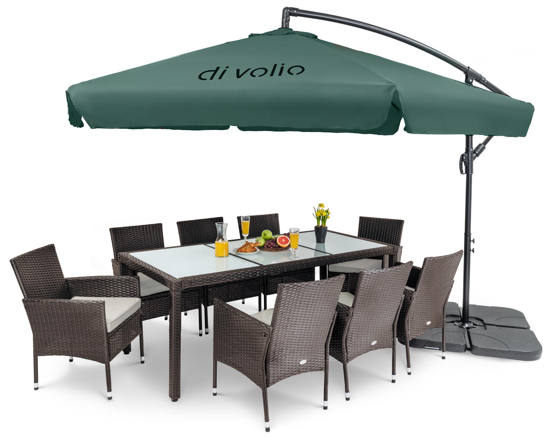 Зонт садовый di Volio EMPOLI 300 см Зеленый - фото 4 Зонт садовый di Volio EMPOLI 300 см Зеленый - фото 4