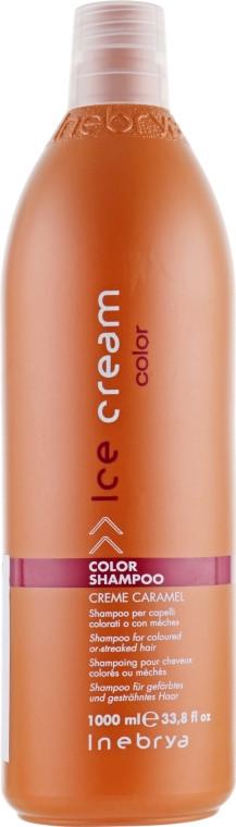 Шампунь для окрашенных и мелированных волос Inebrya Ice Cream Color Shampoo Creme Caramel 1000 мл (1185409639)