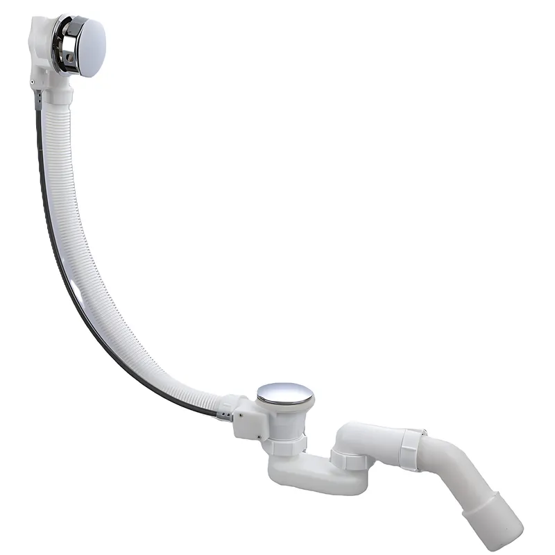 Сифон для ванни KOER BD-04-01 напівавтоматичний з переливом без ревізії 1-1/2" Хром (KR5442) Сифон для ванни KOER BD-04-01 напівавтоматичний з переливом без ревізії 1-1/2" Хром (KR5442)