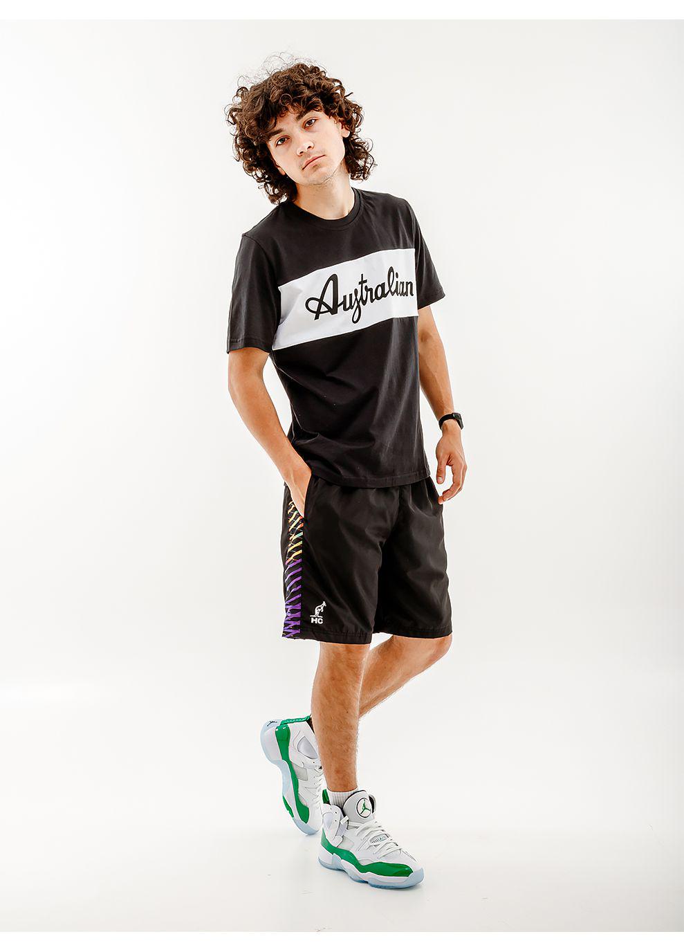 Футболка мужская Australian COTTON LOGO T-SHIRT L Черный (7dLSUTS0004-003 L)