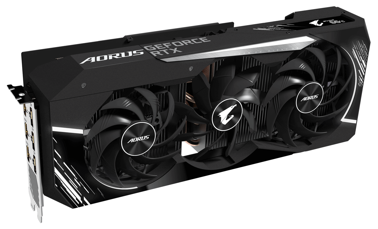 Відеокарта GIGABYTE AORUS GeForce RTX 3080 MASTER 10G (1073) - фото 4 Відеокарта GIGABYTE AORUS GeForce RTX 3080 MASTER 10G (1073) - фото 4