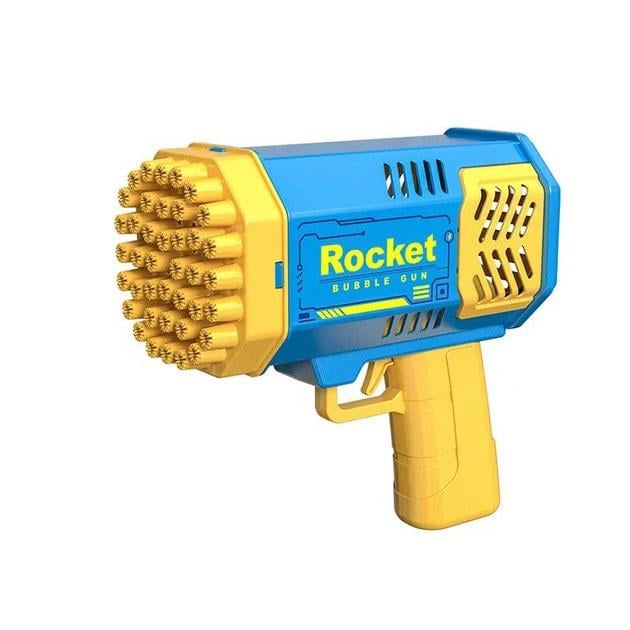 Пистолет детский Rocket Bubble Gun для мыльных пузырей