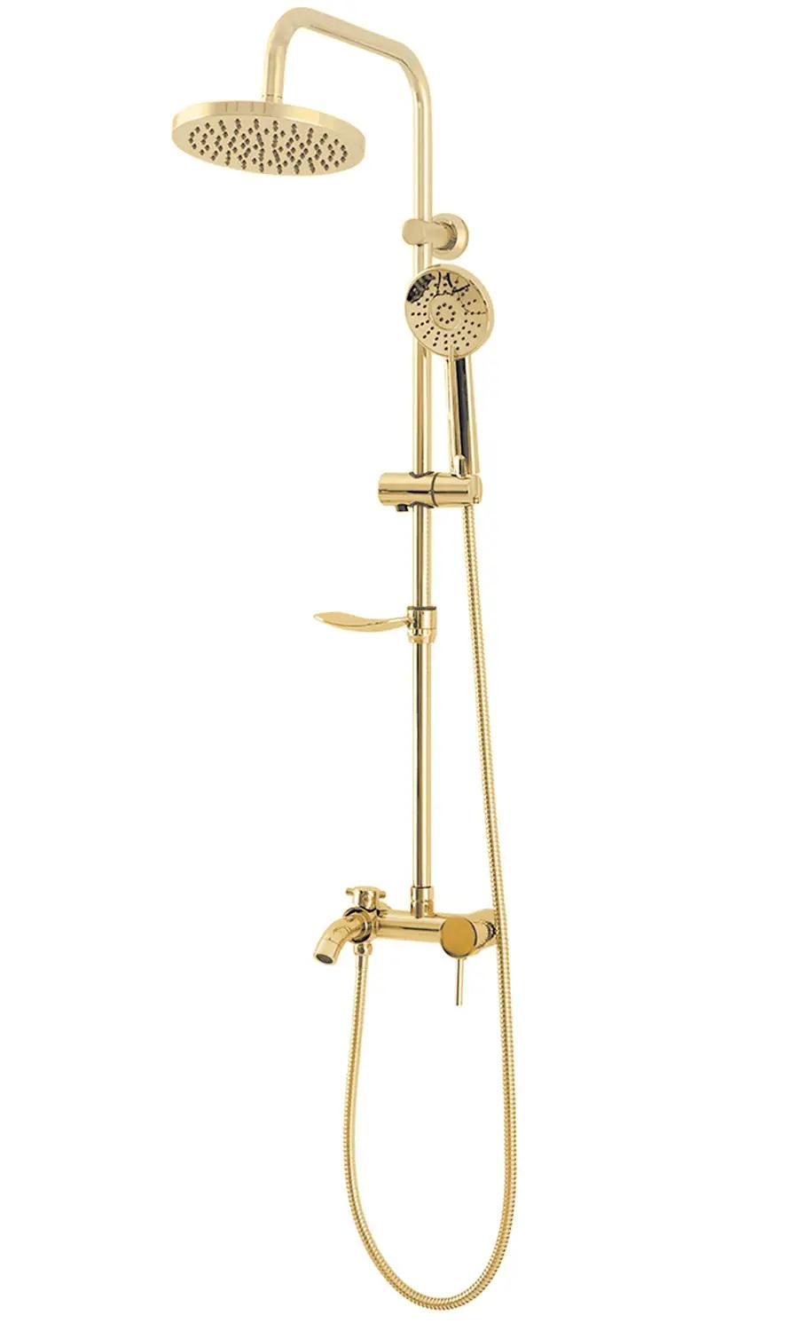 Душовий гарнітур Rea LUIS Золотий (Rea-P7006) Душовий гарнітур Rea LUIS Золотий (Rea-P7006)