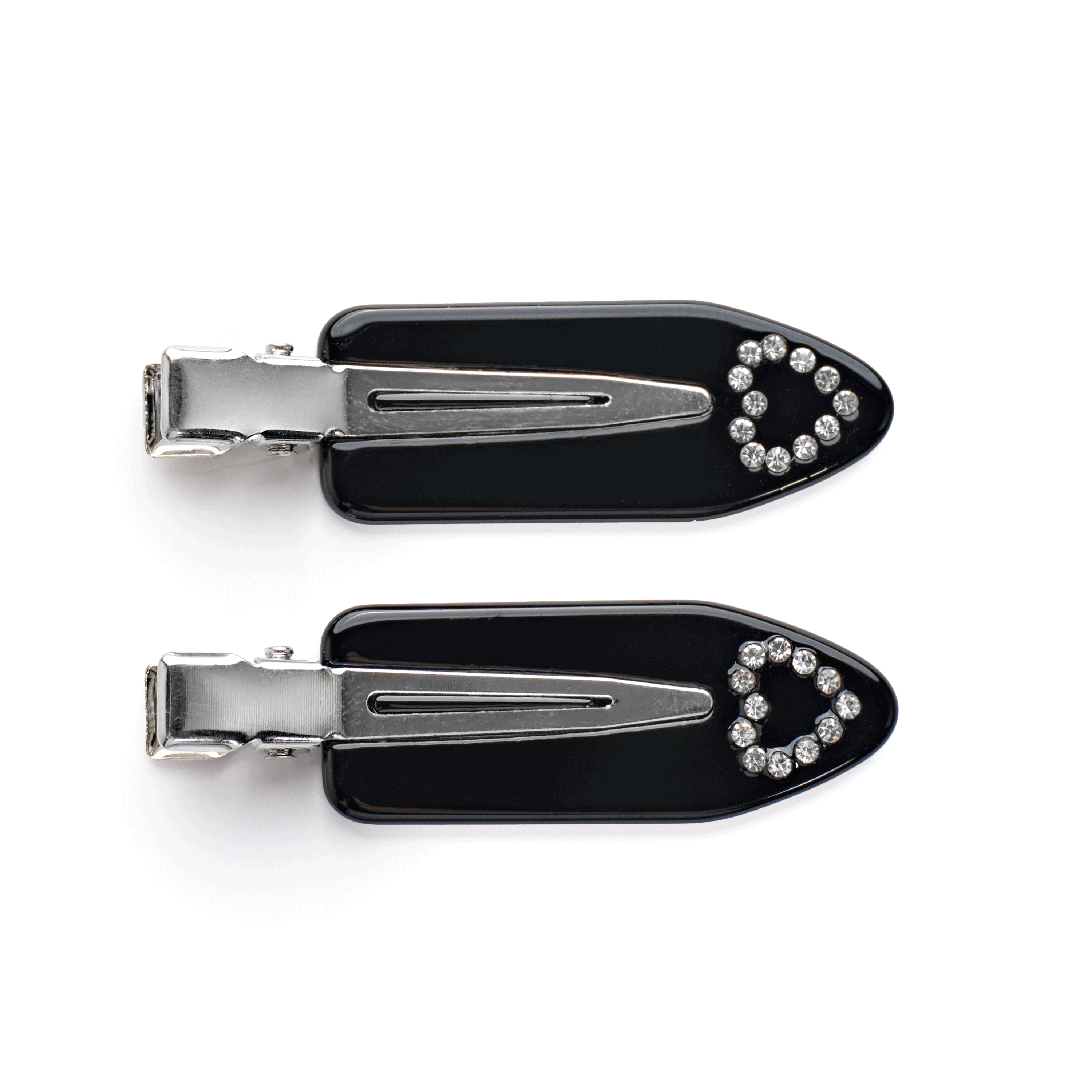 Набор заколок My Heart Barrette Clips Black Черный грация 2 шт.