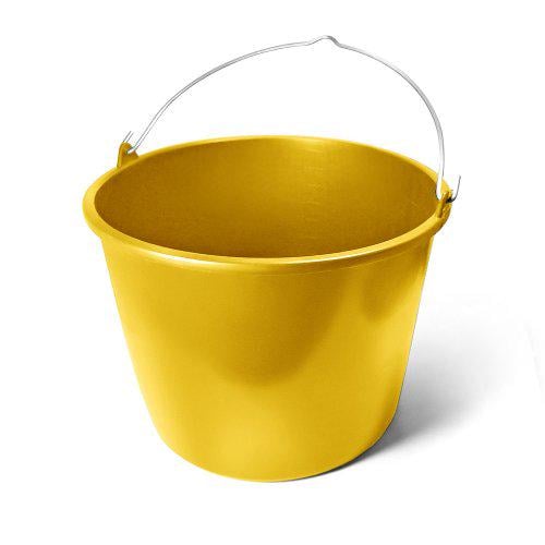 Ведро садовое GRUNTEK 20 л пластиковое Желтый (297002020)