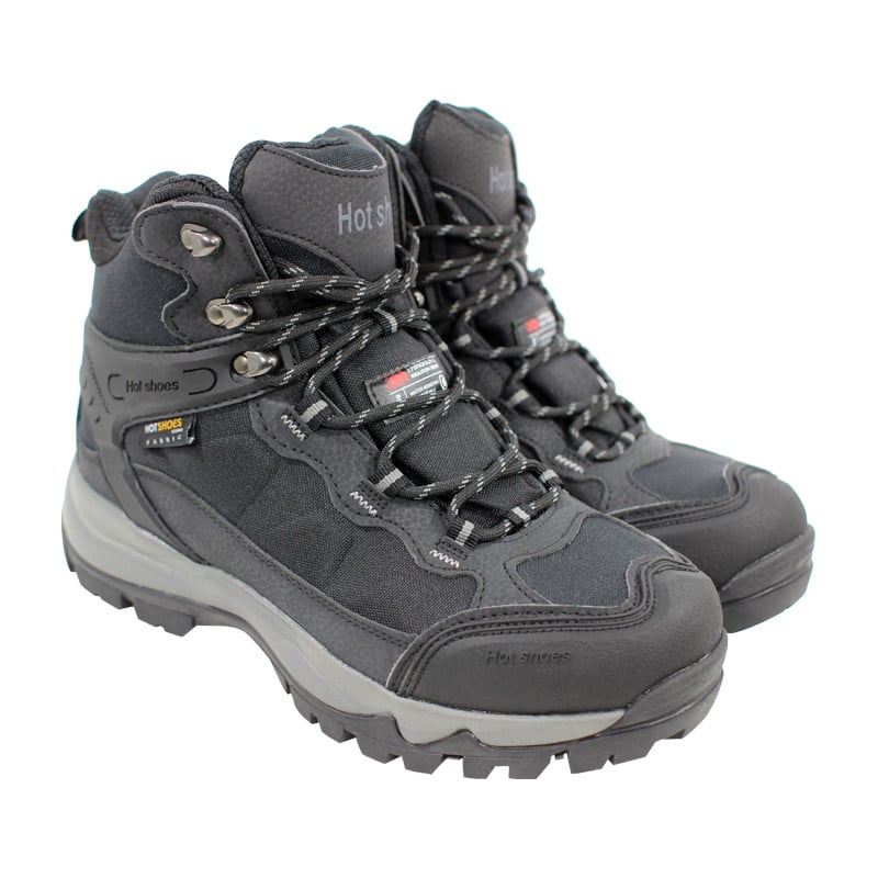 Ботинки зимние с подогревом подошвы мужские HotShoes 911 р. 39 Black