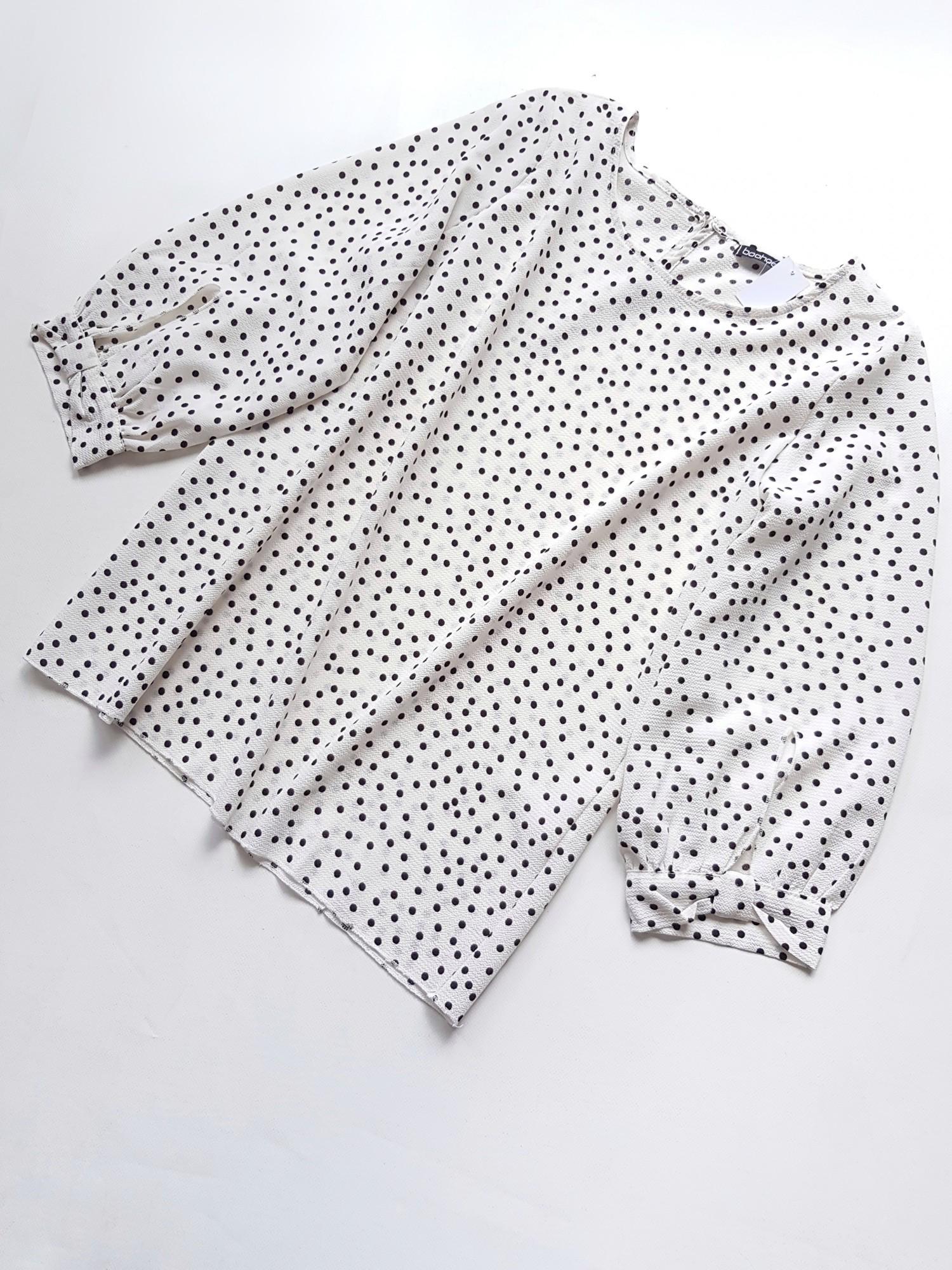 Блузка Boohoo L Белый (10311/46 UK12) - фото 5