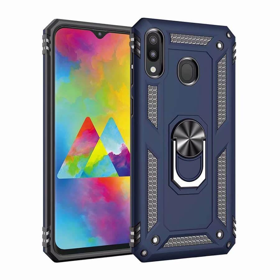 ᐉ Ударопрочный чехол Serge Ring for Magnet для Samsung Galaxy A20 / A30 ...